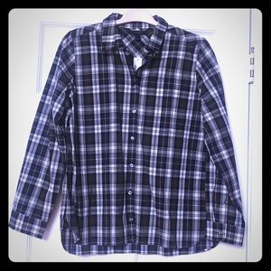 JCrew NWT plaid button down